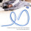 Plastic Flexible Curve Ruler 60cm for Drawing Sewing Soft Measuring Tool 6