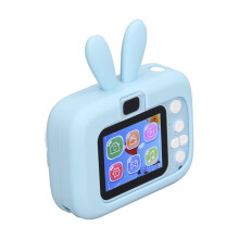 Fotocamera per bambini 2.0" Display a colori da 20MP con scheda da 32G e colore blu da gioco