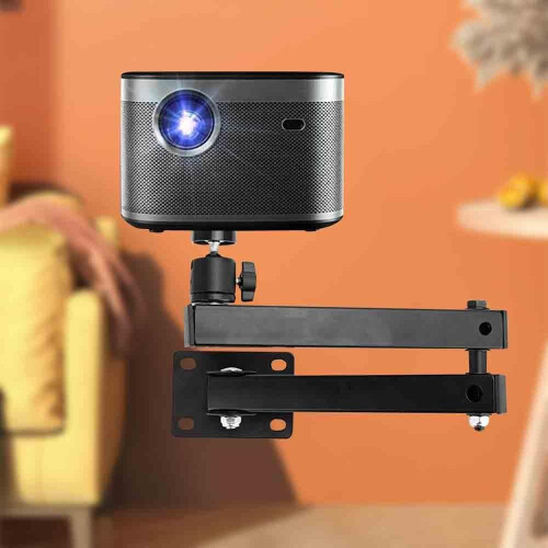 Projector Bracket Universal Projector Mount Retractable Wall Bracket Foldable Holder For Home Office Hotel Bedside 2