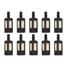 10pcs Motorcycle Inline Fuel Filters for 6mm 8mm Lines Efficient Dirt Filtration Universal Fit