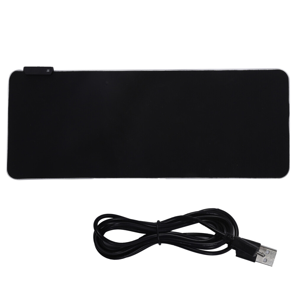 Smooth Surface Design Rgb Gaming Mouse Pad, High Quality Anti-Fraying Stitched Frame, Waterproof Office Mat, Anti-Slip Base, For Professional Gaming O 9147006728604