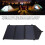 30W Foldable Solar Panel Charger, USB-C & DC Output, Portable, Compact 4