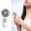 USB Rechargeable Mini Fan For Duct ABS Material Lightweight Silent Compact Portable 4