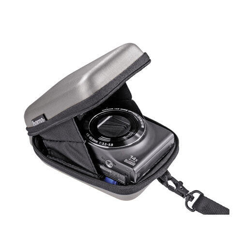 Hama Hama Hardcase Thumb 60 H Camera Bag for Digital Camera - Silver 1