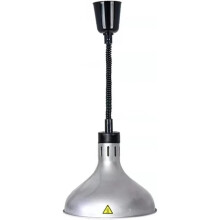 Infrared Teles Food Warming Lamp For Restaurants Red Finish Silver Finish Commercial Kitchen Use
