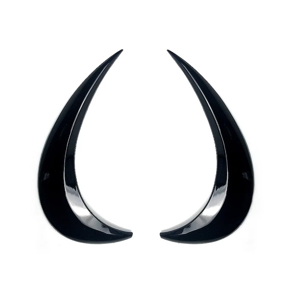 Headlight Eyebrow Carbon Fiber Eyelid Trim For Vw Beetle A5 20122018 Glossy Cover Black 9070919806209