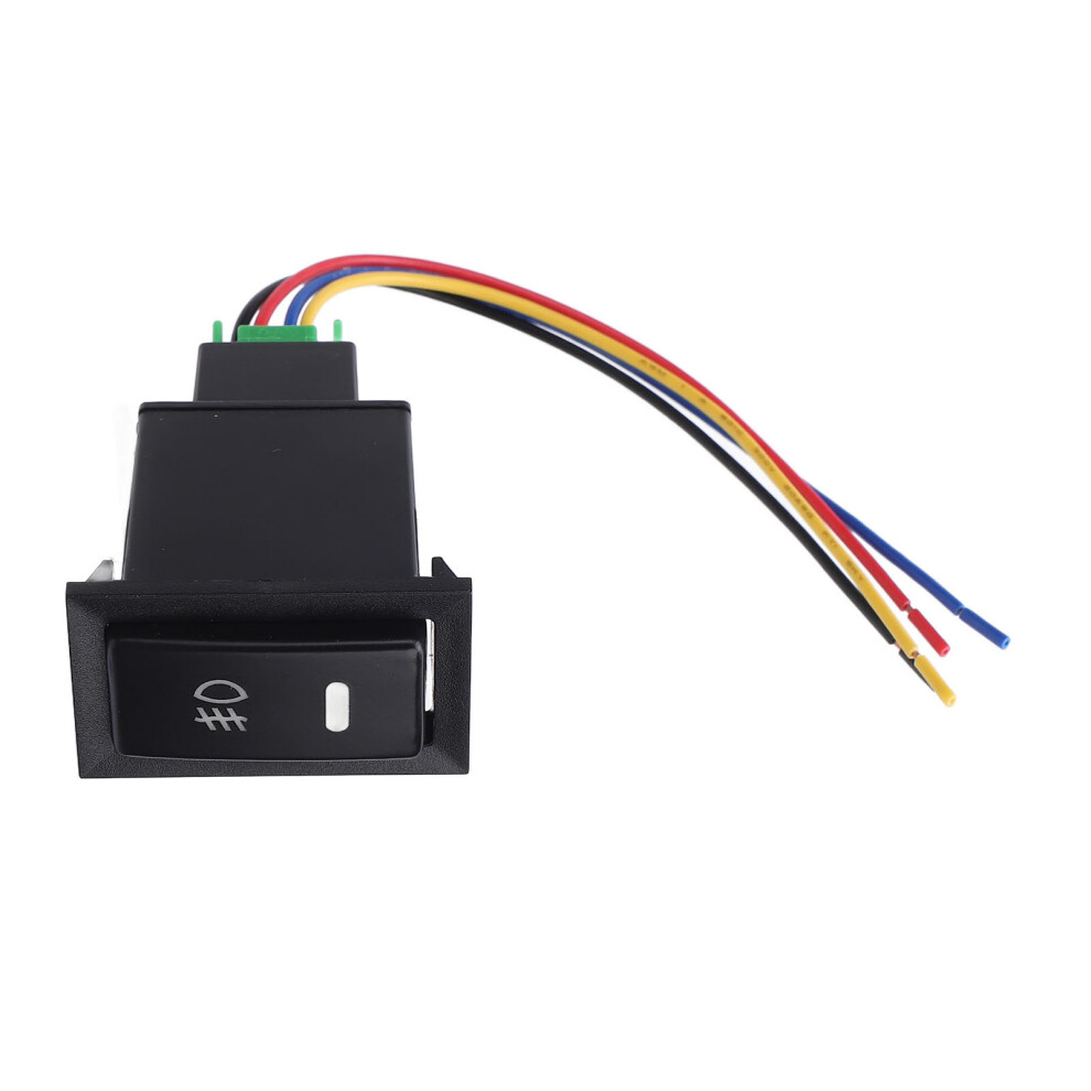 12V 4 Pole Push Button Switch With Led For Camry Hiace Fog Lamps Light 7901378235854