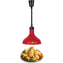 Retractable Infrared Food Heating And Holding Lamp Red Buffet Warming Lamp For Restaurant Use