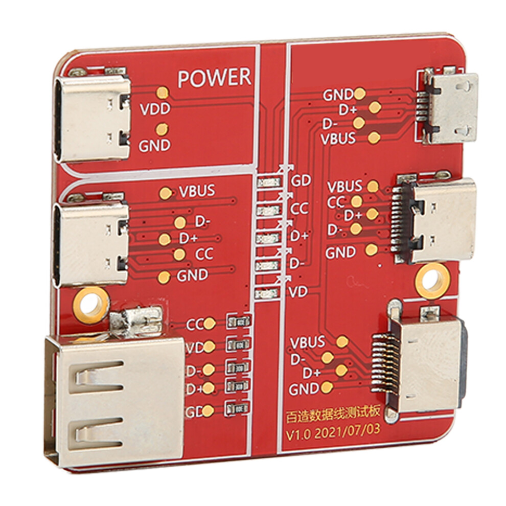 Accurate Testing Board For Type C Micro Ios Data Wire Efficiency 4981374611961