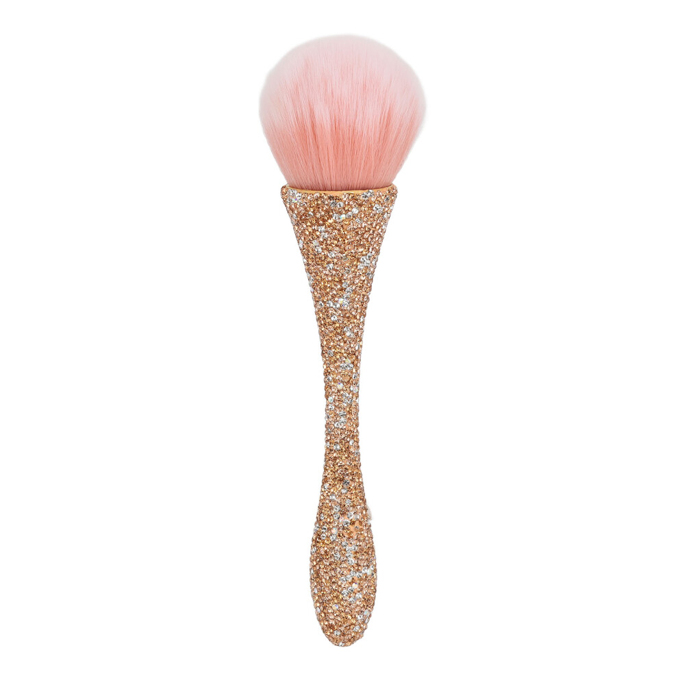 Cruelty Free Vegan Makeup Brushes Soft Touch Powder Brush Ultra Plush Synthetic Bristles Multi Application Flawless Application Soft Fluffy Foundatio