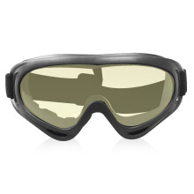 Gafas tácticas antivaho con protección UV, resistentes a impactos y al viento, ideales para motocross y esquí, con compatibilidad con sensor
