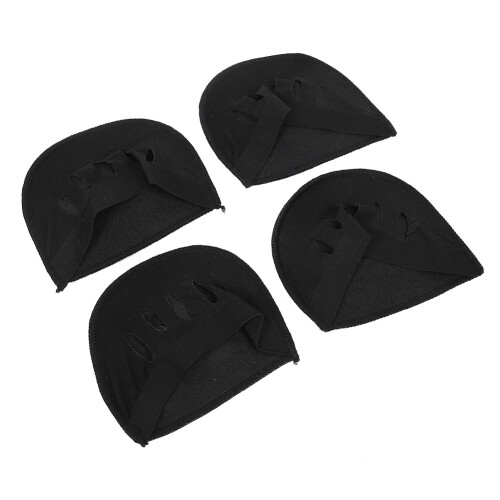Almofadas de algodão para a parte frontal do pé, respiráveis, absorventes de suor, antiderrapantes, com design ergonômico, elásticas e 1