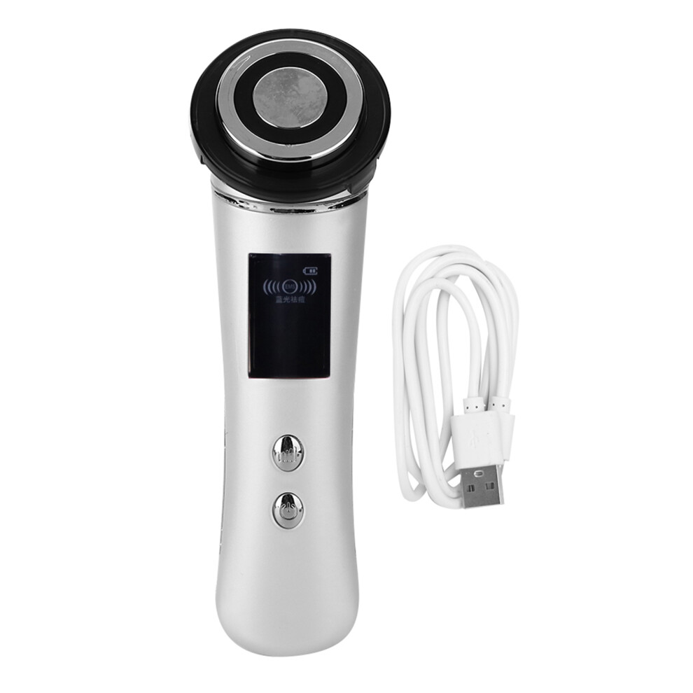 Red/Light Elegant Facial Enhancer, Facial Massager With Y Shaped Massage Head, Microcurrent Facial Toning, And Anti Aging, Your Personal Beauty Secre