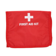 Red Lightweight Emergency Bag, Waterproof Cloth And Full Open Zipper, Ideal For Home And Outdoor Use (1 Piece) For Halloween Parties For Nightclubs