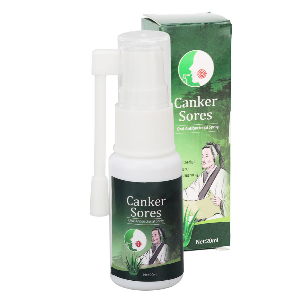 Alcohol Free Oral Care Spray, Pain Relief From Canker Sores, Burns & More, With Protective Coating For Wound Protection, 20ml