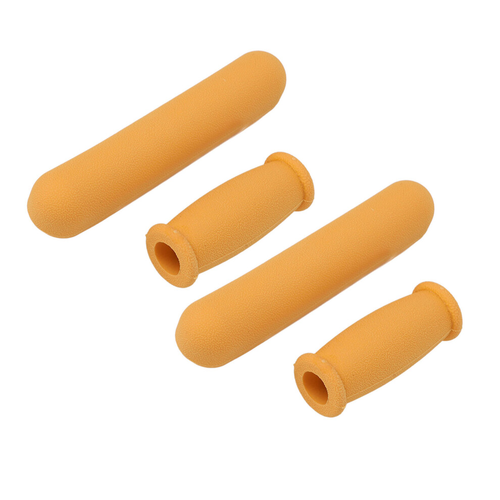 Anti Slip Crutch Hand Grips Cushions High Density Foam Padding For Walking Cane Underarm Crutches Durable TPU Replacement Parts Easy Application Stre