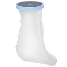 Protection post-opératoire pour la douche, protège-cheville réutilisable, botte de douche antidérapante en matériau médical sûr, facile à