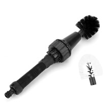Tire Rim Cleaning Tool, Universal Wheel Brush for Effective Auto Wheel Care, Portable Design for Ease of Use, Water-Driven for Effortless Operation