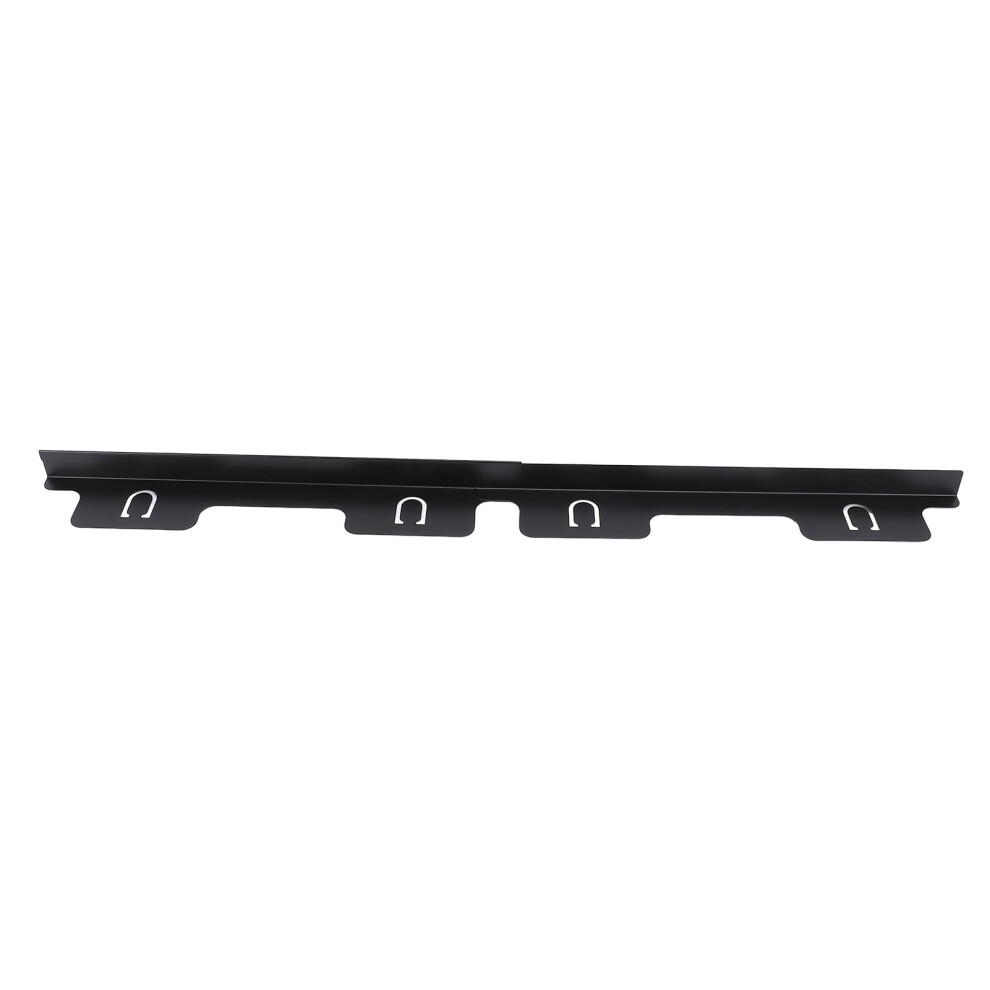 2 Pair Stainless Steel Stove Gap Filler For 35-70Cm Kitchen Counter Black 5081378237323
