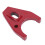 Red Anodized Aluminium Distributor Clamp for V6 V8 SBC BBC Engines 4
