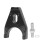 Aluminium Distributor Clamp Hold Down for SBC BBC Engines Black Secure Fixation 2