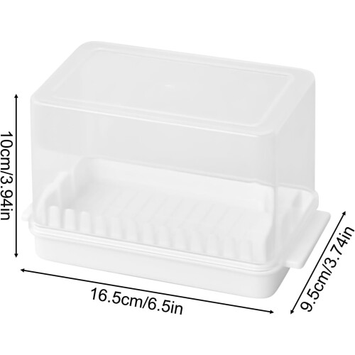 Butter Slicer Cutter Airtight Container Removable Cheese Storage Slicing Tool Multifunctional Kitchen 2
