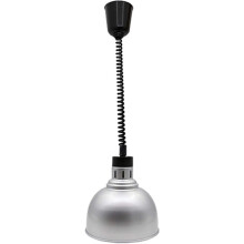 Suspended Teles Pendant Light SelfService Food Warming Lamp For Western Restaurant Black And Silver