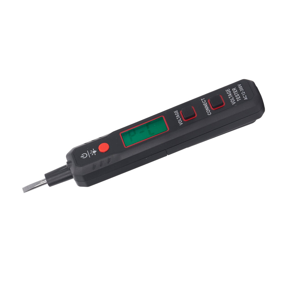 Voltage Tester Ncv Volt Detect Pen 12Vâ300V Lcd Alarm With Flashlight 7641378238775