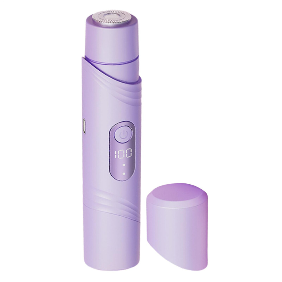Women's Electric Shaver Waterproof DualHead Rechargeable Epilator with LCD for Legs and Underarms