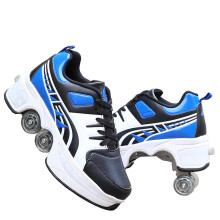 Roller Skates Quad For Children And Adults, Girls' And Unisex Shoes With Wheels, Outdoor Sports, Size 37
