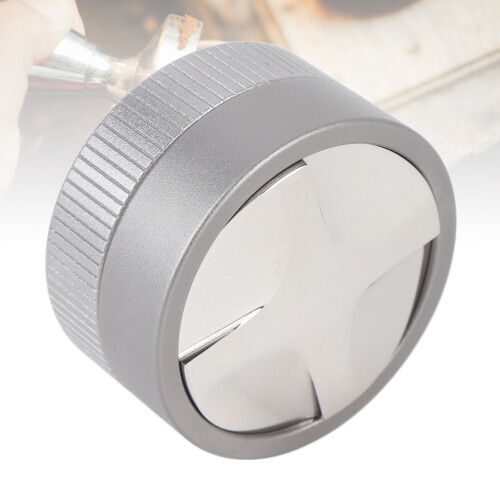 304 Stainless Steel Coffee Tamper Distributor 58mm Adjustable Silver 2