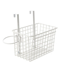 Hair Dryer Storage Holder Wall Mounted Bathroom Organizer White SpaceSaving MultiFunction Kitchen Rack