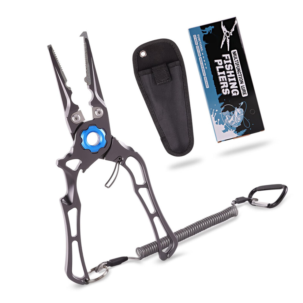 Fish Line Cutter Hook Remover Fish Mouth Clamp Multifunctional Fishing Plier For Anglers 9426802750775