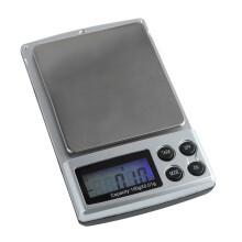 Bilancia Digitale da Tasca ad Alta Precisione 100g/0,01g in Acciaio Inox Compatta