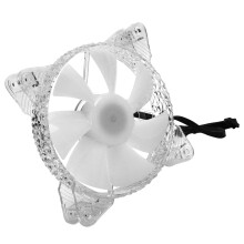 RGB Mehrfarben CPU-Kühlerlüfter 12V 6PIN, 12cm, Leise, Fernbedienung