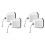 Utomhus Skumkranskydd, Vinterfrysskydd, Återanvändbart Utomhusslangskydd 4-Pack 1