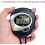 Precision Stopwatch Digital Screen Weather Resistant Design Silicone Button Sports Timer 3