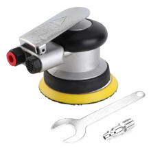 Air Random Orbital Sander Speed Pneumatic Polishing Tool Automotive Furniture Wood Stone Finishing 5 Inch 4 Inch