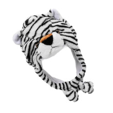 Comfortable Animal Hat Kids Elastic Tiger Hat Winter For Boys And Girls Playtime