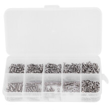 Precision Manufactured Stainless Steel Fasteners Corrosion Resistance Fully Threaded Screws Metric System Button Head Hex Socket Cap Screws Anti-Rust