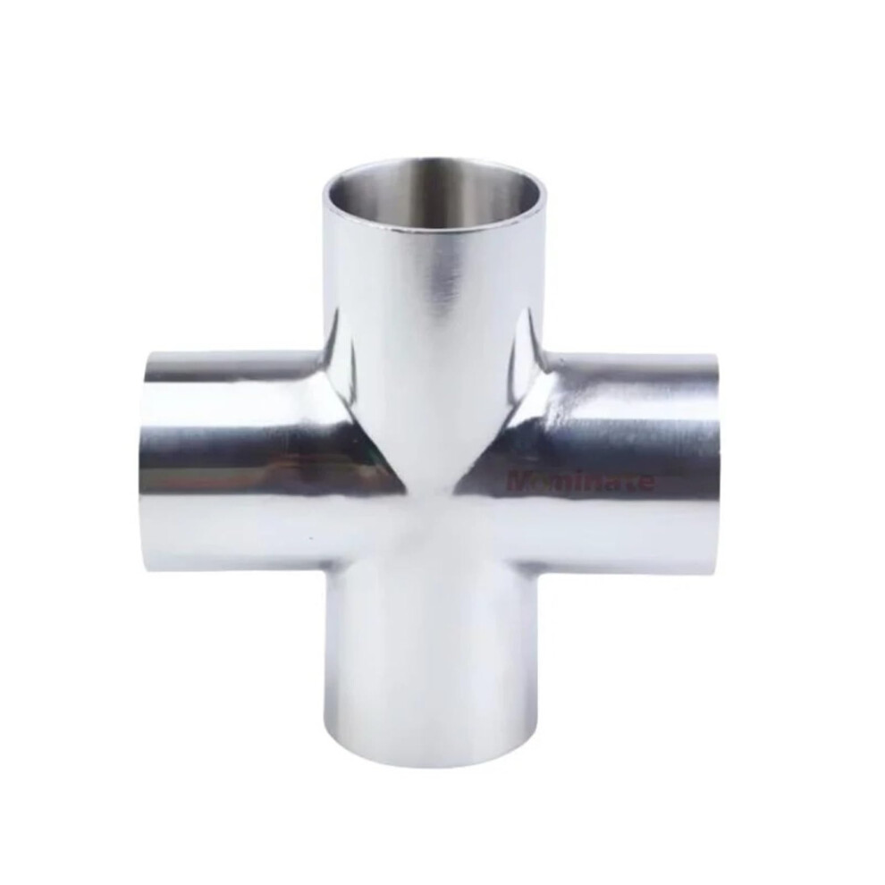 Stainless Steel Ss304 Pipe 76Mm Od Cross Butt Welded 4 Way Fitting 9094768717486