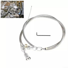 Throttle Cable Kit for Chevrolet LS1 4.8 5.3 5.7 6.0L Direct Fit Stainless Steel 19972007