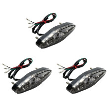 3X Motorcycle 15 PiÈCes D'Auto de LumiÈRe ArriÈRe de Scooter de Voiture ÉLectrique de LumiÈRe de Frein Rouge MenÉ de Voiture ÉLectrique