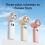Ice Compress Mini Fan  Folding Neck Fan, Digital Display, Quiet USB Powered Desktop Handheld Cooling 5