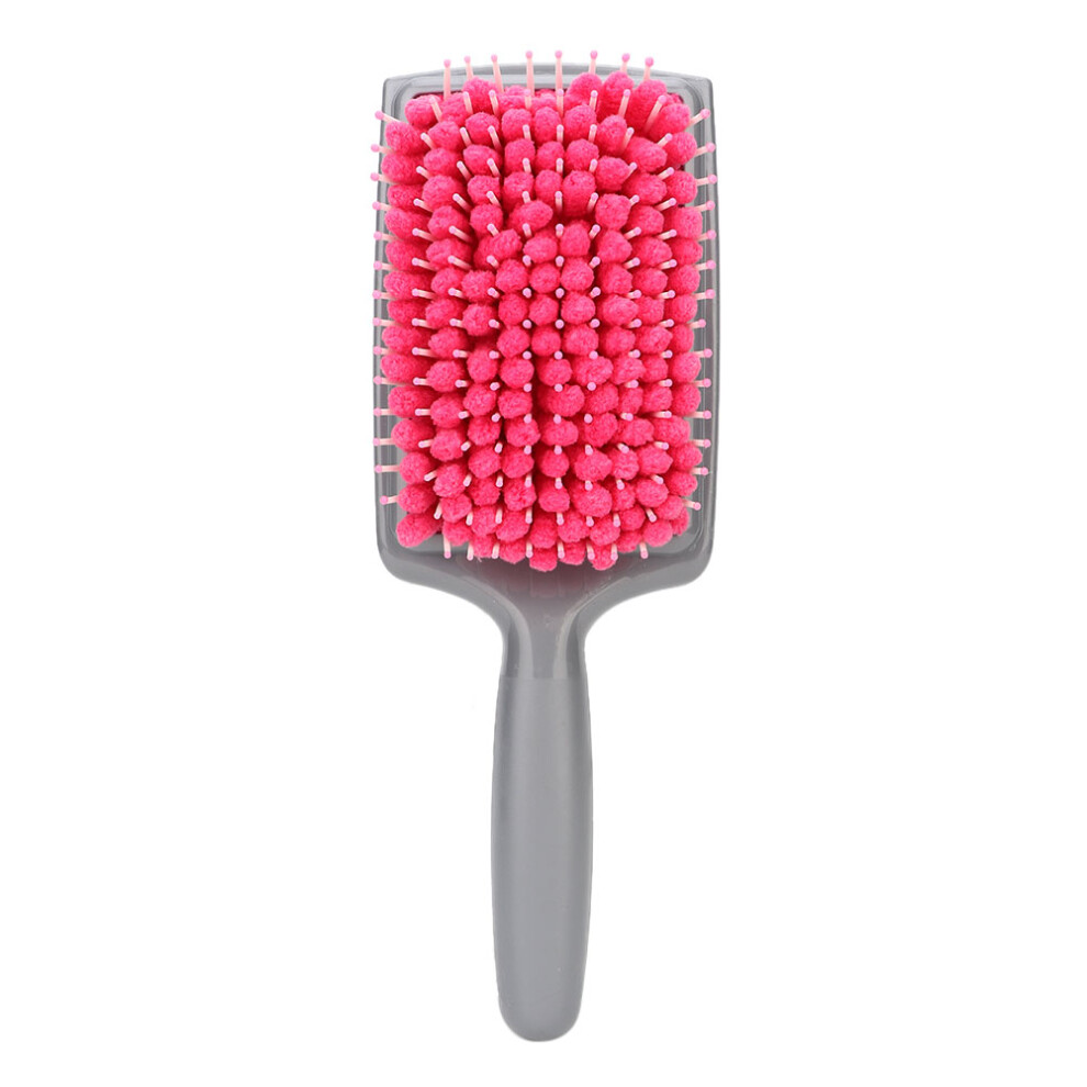 Water Absorbent Hair Brush With Therapy Scraper Plate Hair Drying Comb That Promotes Blood Circulation Scalp Massage Hairbrush With Ergonomic Handle