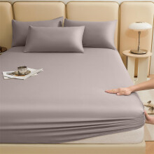 Fitted Sheet 180x200+25cm Hhc4 3Pcs Extra Deep Pocket Durable Elastic Double Super Soft Cotton Bedding