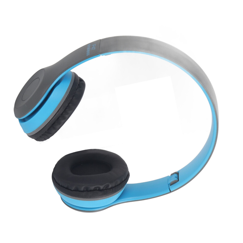 Foldable Heavy Bass Tooth Headset For Sports, Home & School Blue 7681374630975