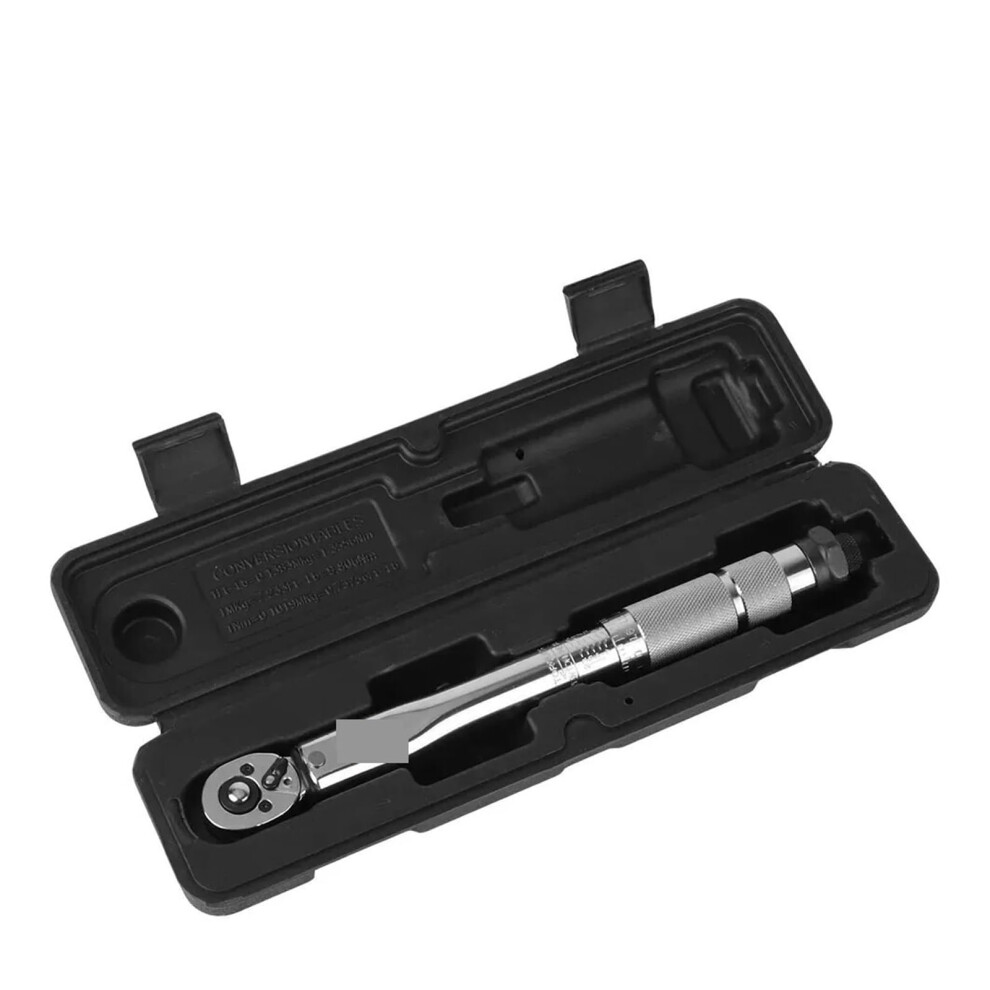 Micrometer Adjustable Torque Wrench 525Nm 1/4 Inch Drive For Car And Motorbike With Ratchet Handle 9094768712573