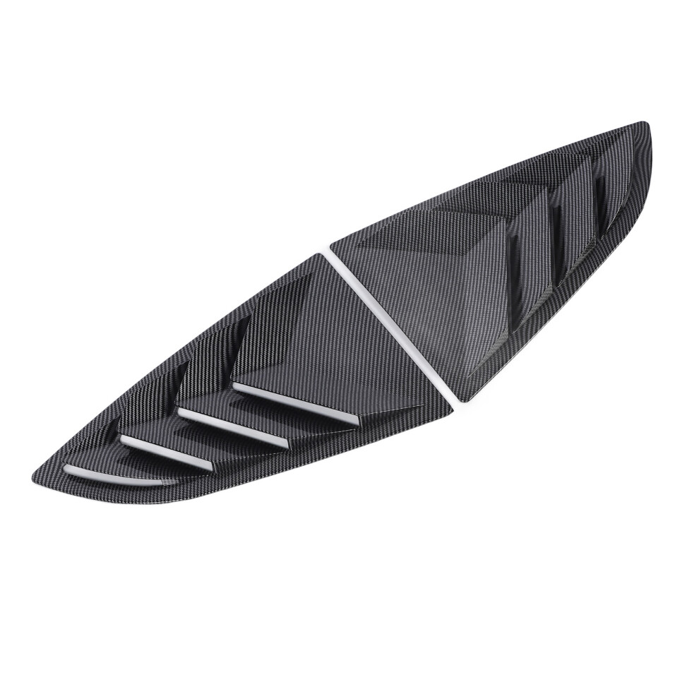 Rear Window Shutter Cover For Brz 2021-2024 Carbon Fiber Style Weatherproof Fits Gr86 8281378245695