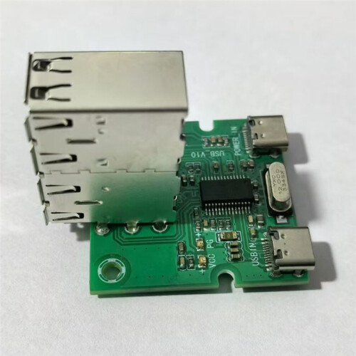 USBHUB USB2.0 Hub HUB 4 Porte Controller Modulo di Espansione USB 2.0 A 4 Canali Splitter USB-HUB Type-C Extender Board 1